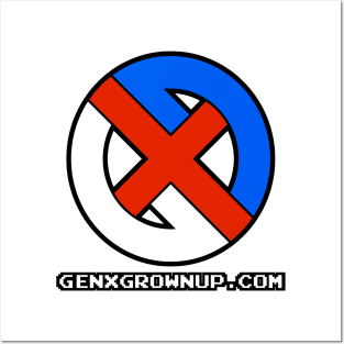 GenXGrownUp Circle .Com Posters and Art